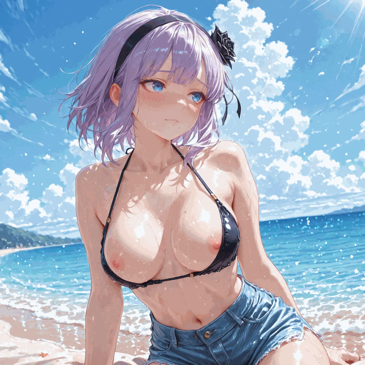 NaughtyCutiess - Shidare Hotaru Beach Patreon - Image 59