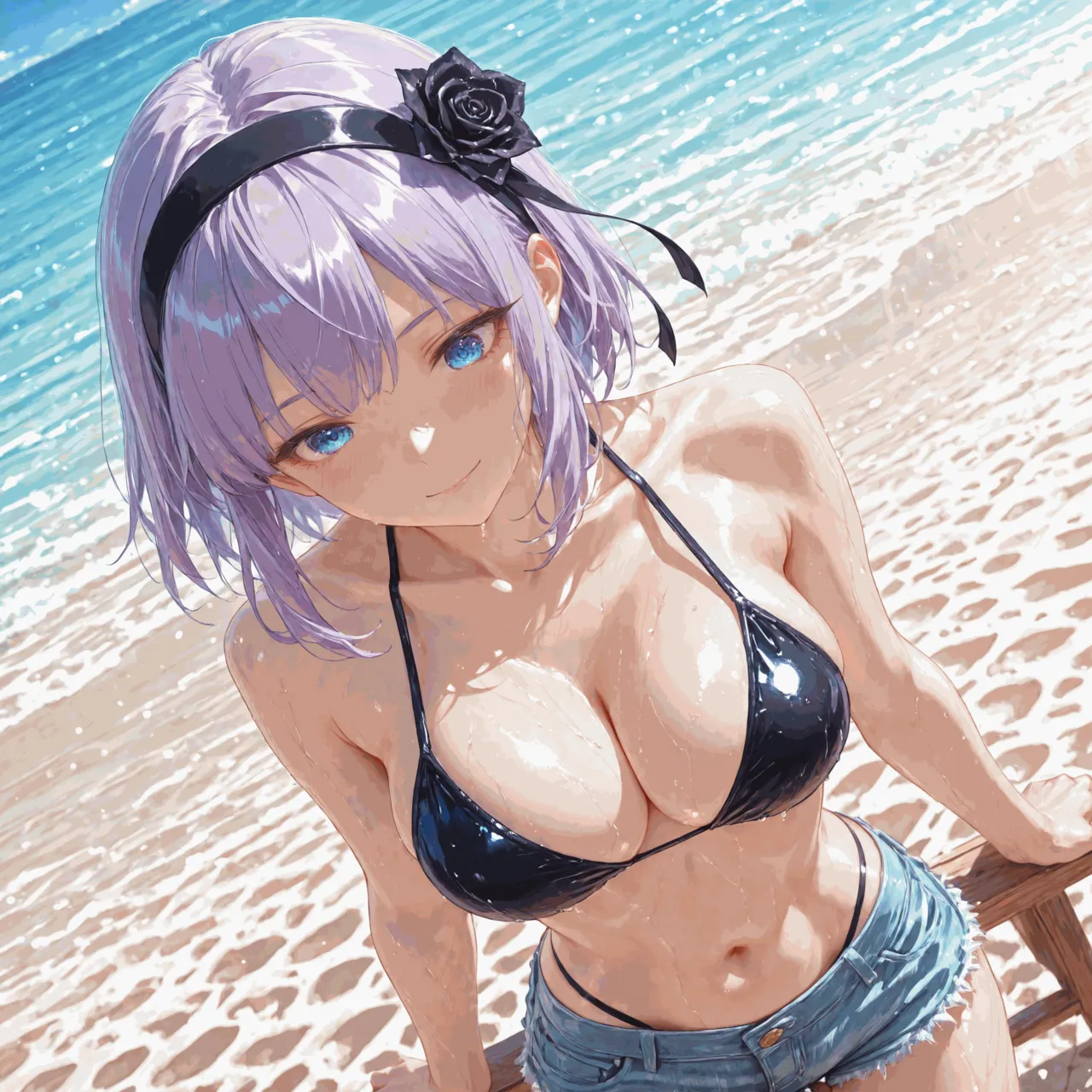 NaughtyCutiess - Shidare Hotaru Beach Patreon - Image 6
