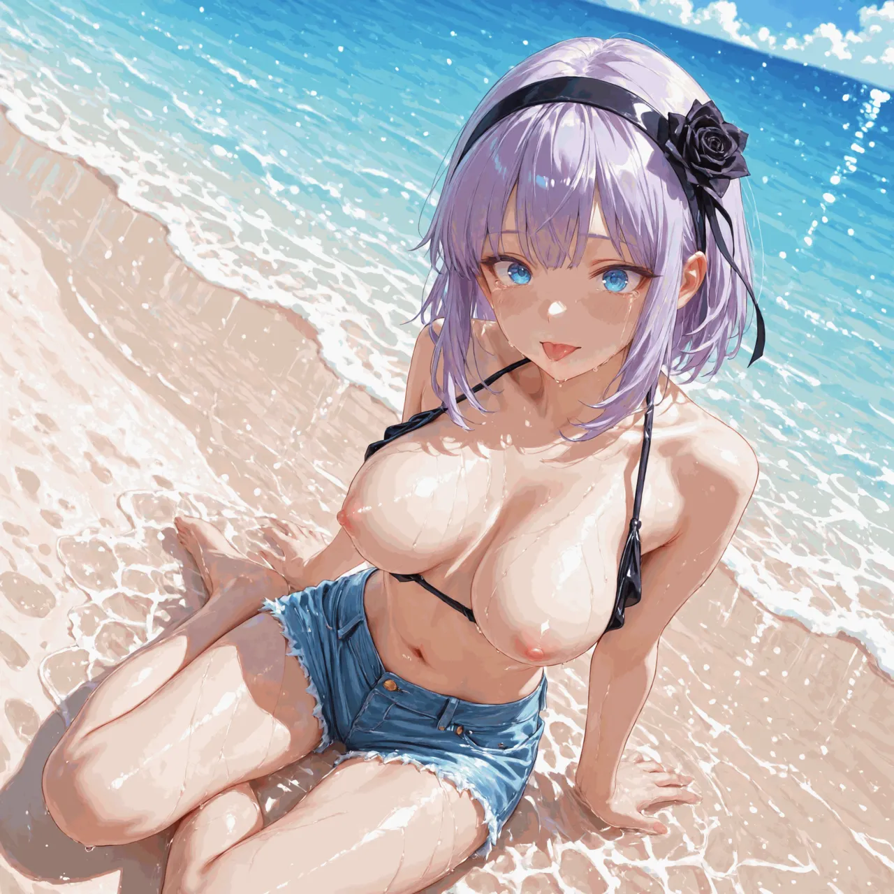 NaughtyCutiess - Shidare Hotaru Beach Patreon - Image 74
