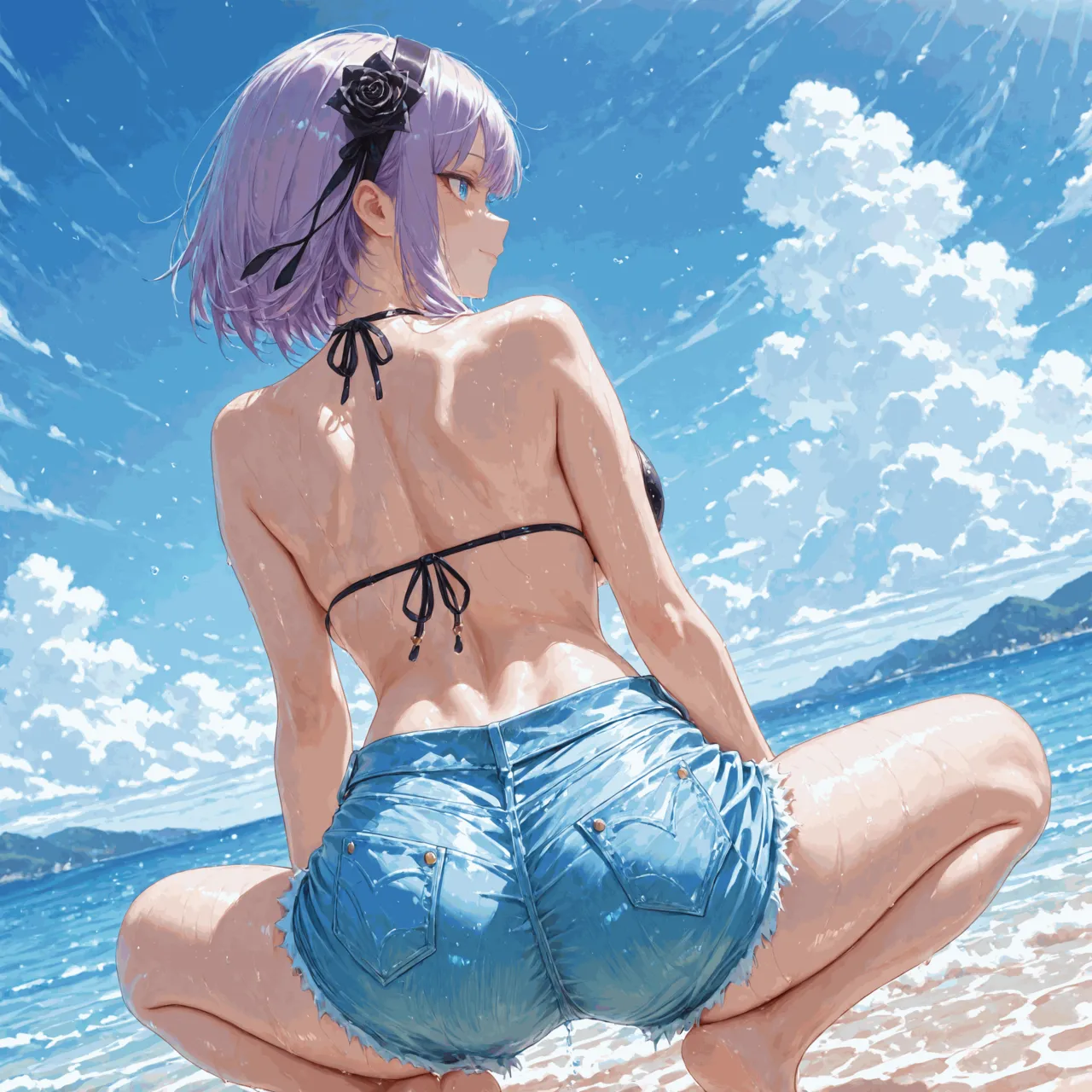 NaughtyCutiess - Shidare Hotaru Beach Patreon - Image 8