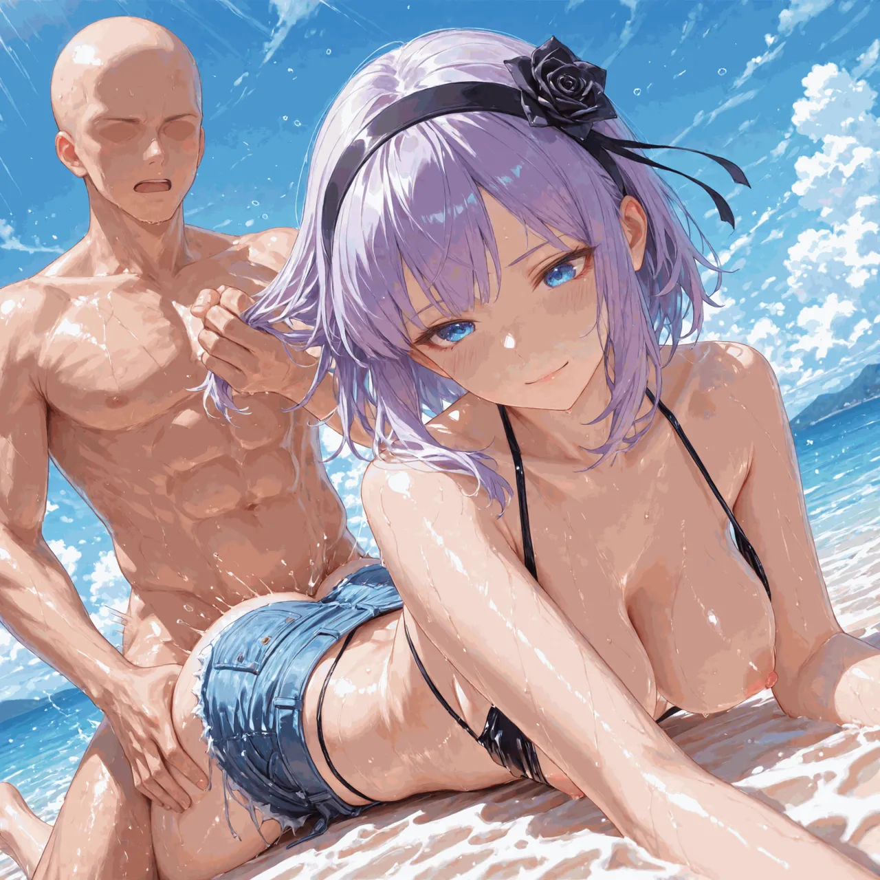NaughtyCutiess - Shidare Hotaru Beach Patreon - Image 80