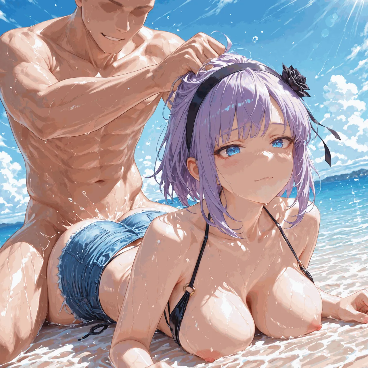 NaughtyCutiess - Shidare Hotaru Beach Patreon - Image 81