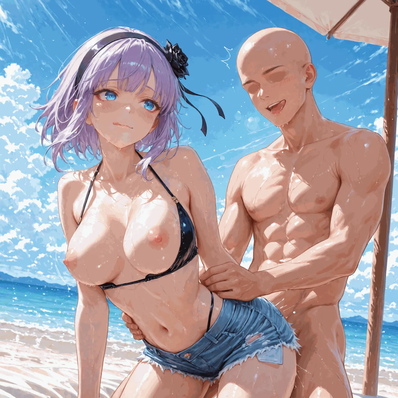 NaughtyCutiess - Shidare Hotaru Beach Patreon - Image 94