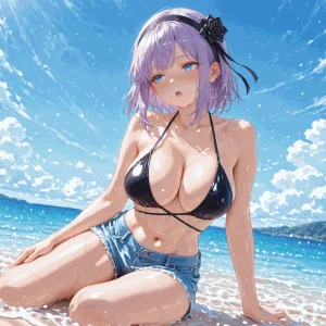 NaughtyCutiess - Shidare Hotaru Beach Patreon - Page 13