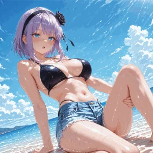 NaughtyCutiess - Shidare Hotaru Beach Patreon - Page 14
