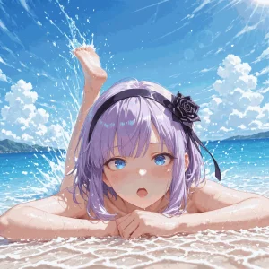 NaughtyCutiess - Shidare Hotaru Beach Patreon - Page 143