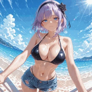 NaughtyCutiess - Shidare Hotaru Beach Patreon - Page 16
