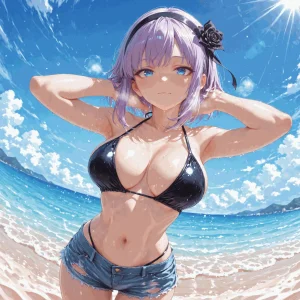 NaughtyCutiess - Shidare Hotaru Beach Patreon - Page 17