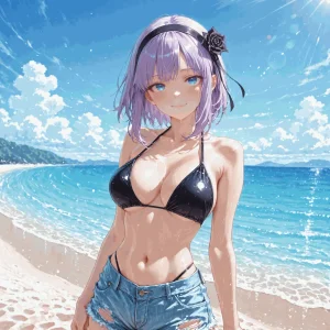NaughtyCutiess - Shidare Hotaru Beach Patreon - Page 2