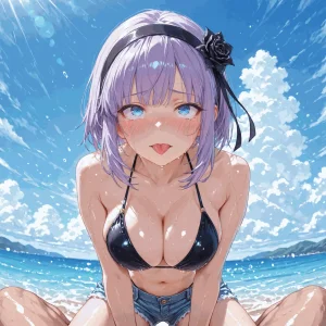 NaughtyCutiess - Shidare Hotaru Beach Patreon - Page 22