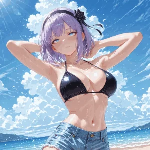 NaughtyCutiess - Shidare Hotaru Beach Patreon - Page 26