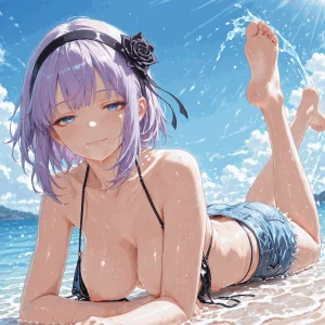 NaughtyCutiess - Shidare Hotaru Beach Patreon - Page 28