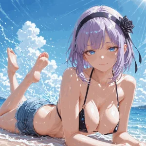 NaughtyCutiess - Shidare Hotaru Beach Patreon - Page 30