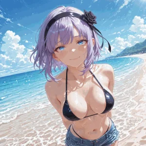 NaughtyCutiess - Shidare Hotaru Beach Patreon - Page 44