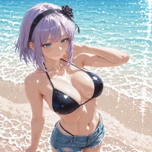 NaughtyCutiess - Shidare Hotaru Beach Patreon - Page 5