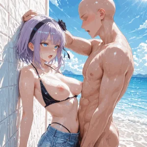 NaughtyCutiess - Shidare Hotaru Beach Patreon - Page 55