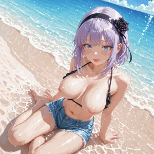 NaughtyCutiess - Shidare Hotaru Beach Patreon - Page 74