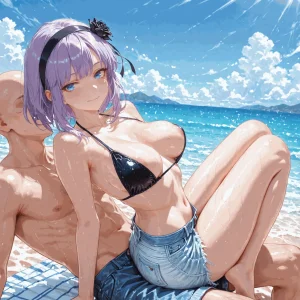 NaughtyCutiess - Shidare Hotaru Beach Patreon - Page 79