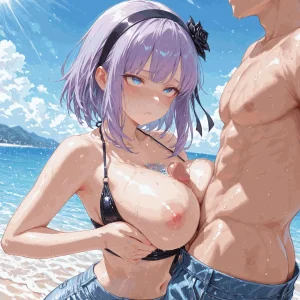 NaughtyCutiess - Shidare Hotaru Beach Patreon - Page 84