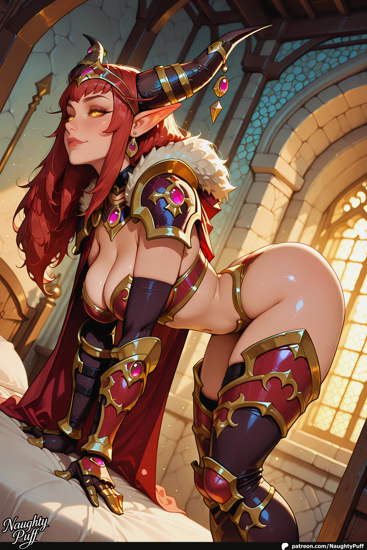 NAUGHTYPUFFAlexstraszaTheQueenBeneaththeFlame 152PICS - Image 17