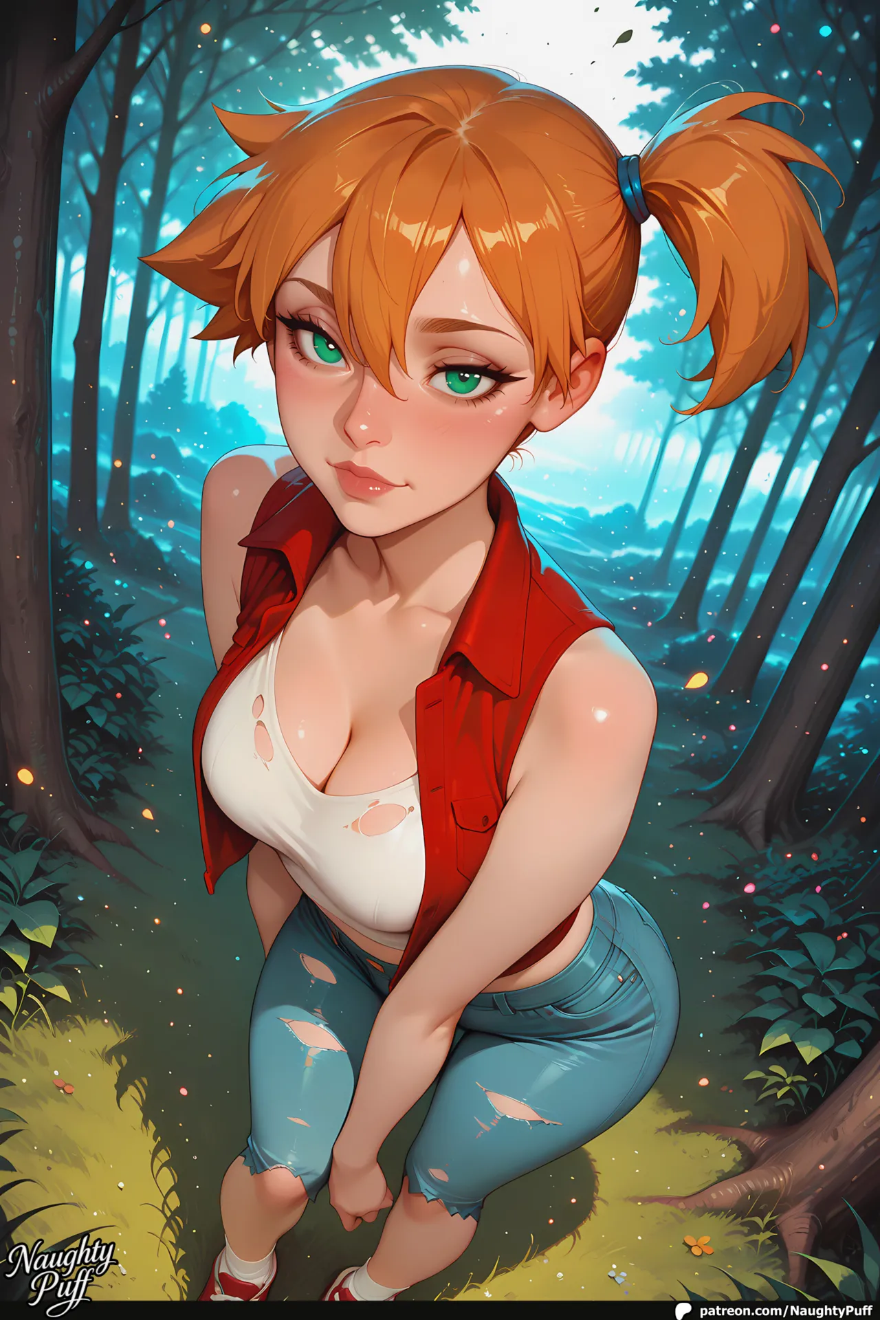 NAUGHTYPUFFpokemonMistyIntheWoods,ButDefinitelyNotAlone 151pics - Image 2