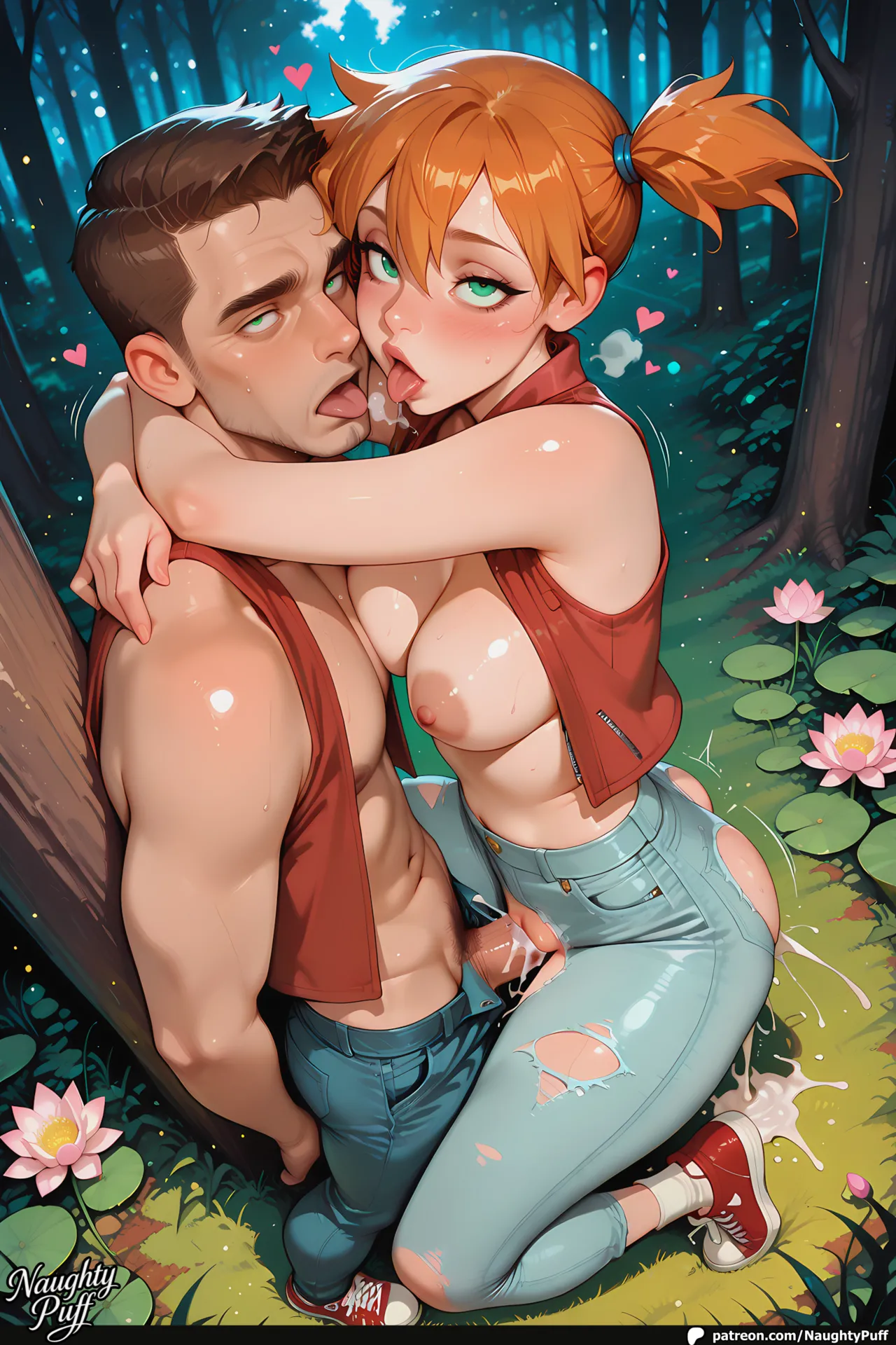 NAUGHTYPUFFpokemonMistyIntheWoods,ButDefinitelyNotAlone 151pics - Image 68