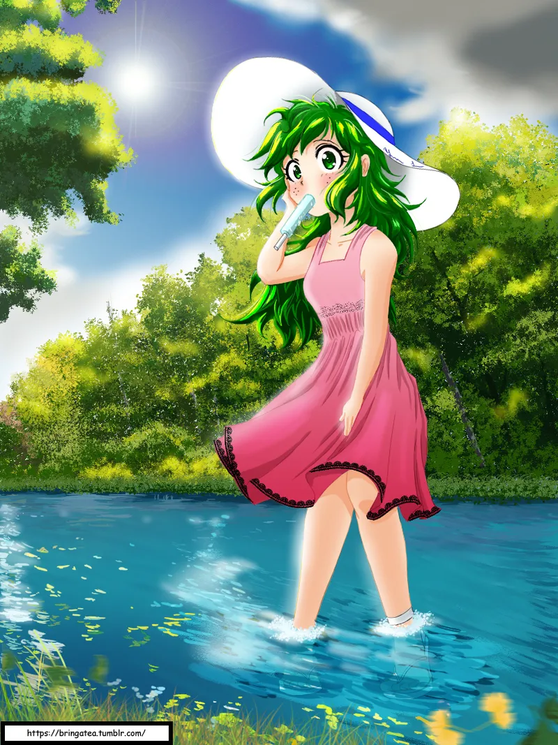 NBringatea BringateaTodoroki Little Fem deku story my hero academia - Image 1