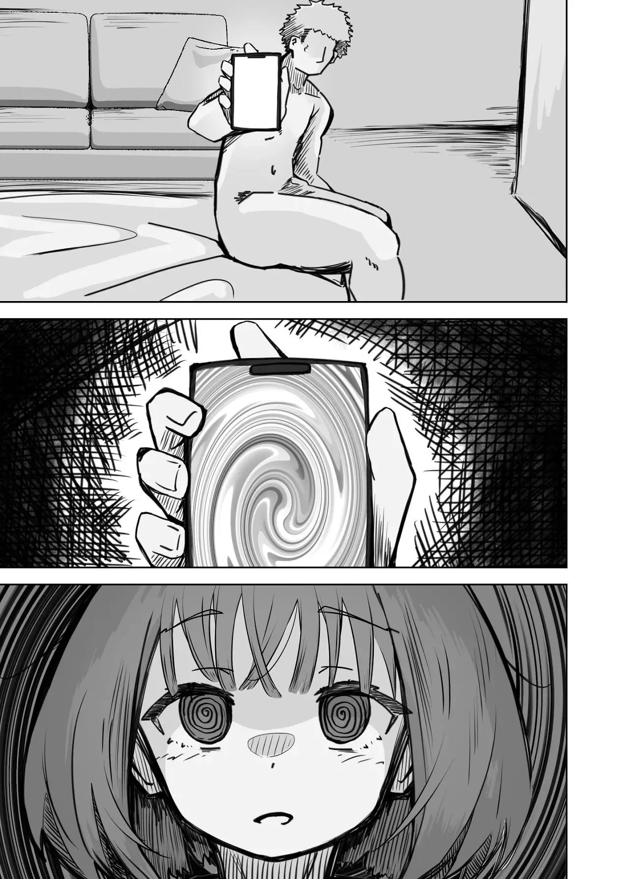 Nechosuke. Echiko Honban NG na Hakkou Joshi mo Saimin Appli nara Yari Houdai 본방NG인 불우한 여자아이라도 최면어플이라면 마음껏 할 수 있다. Korean - Image 22