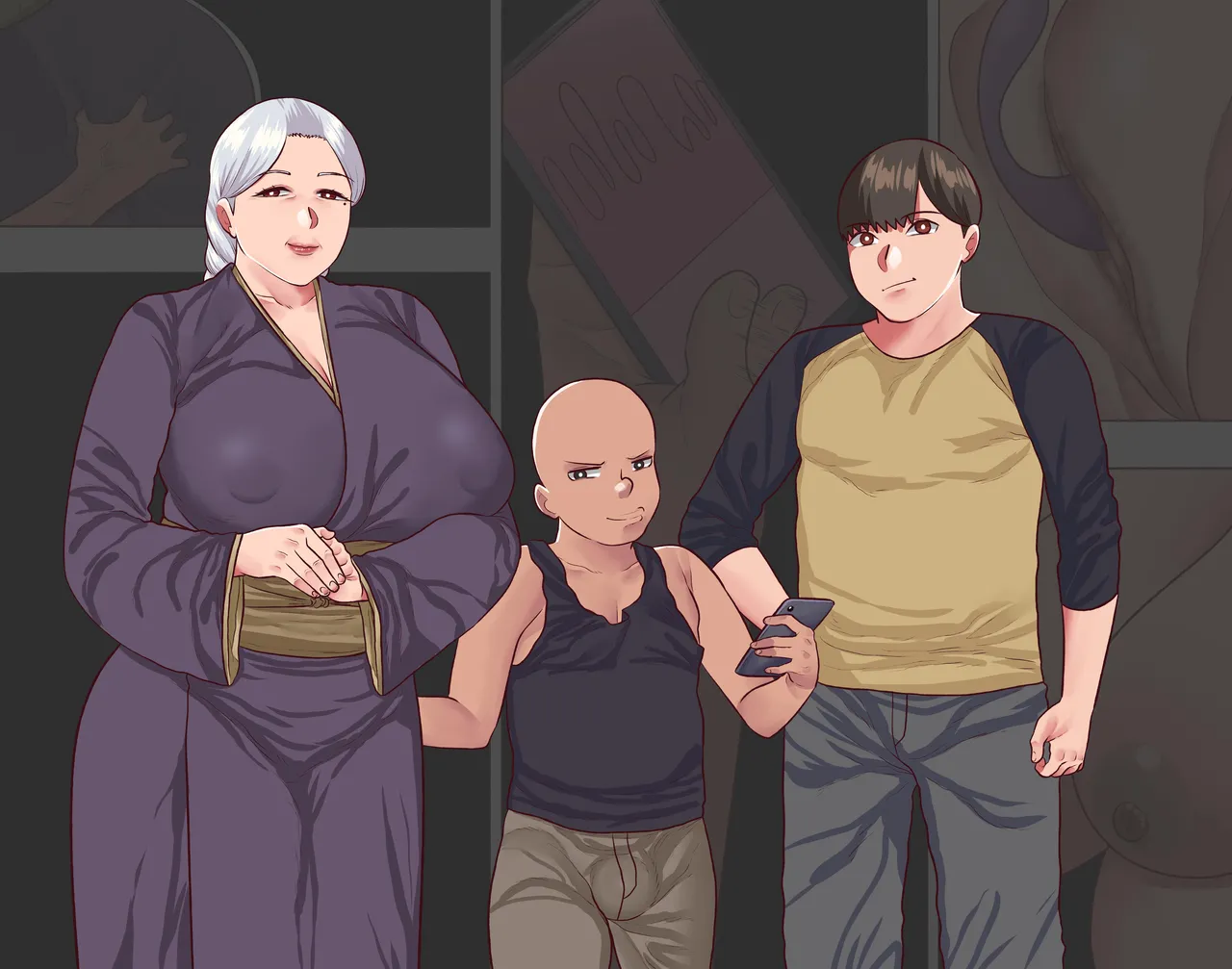 Neko Plus不许偷走我的奶奶 Dont Steal My Grandma 1防弹面具个人汉化 - Image 26