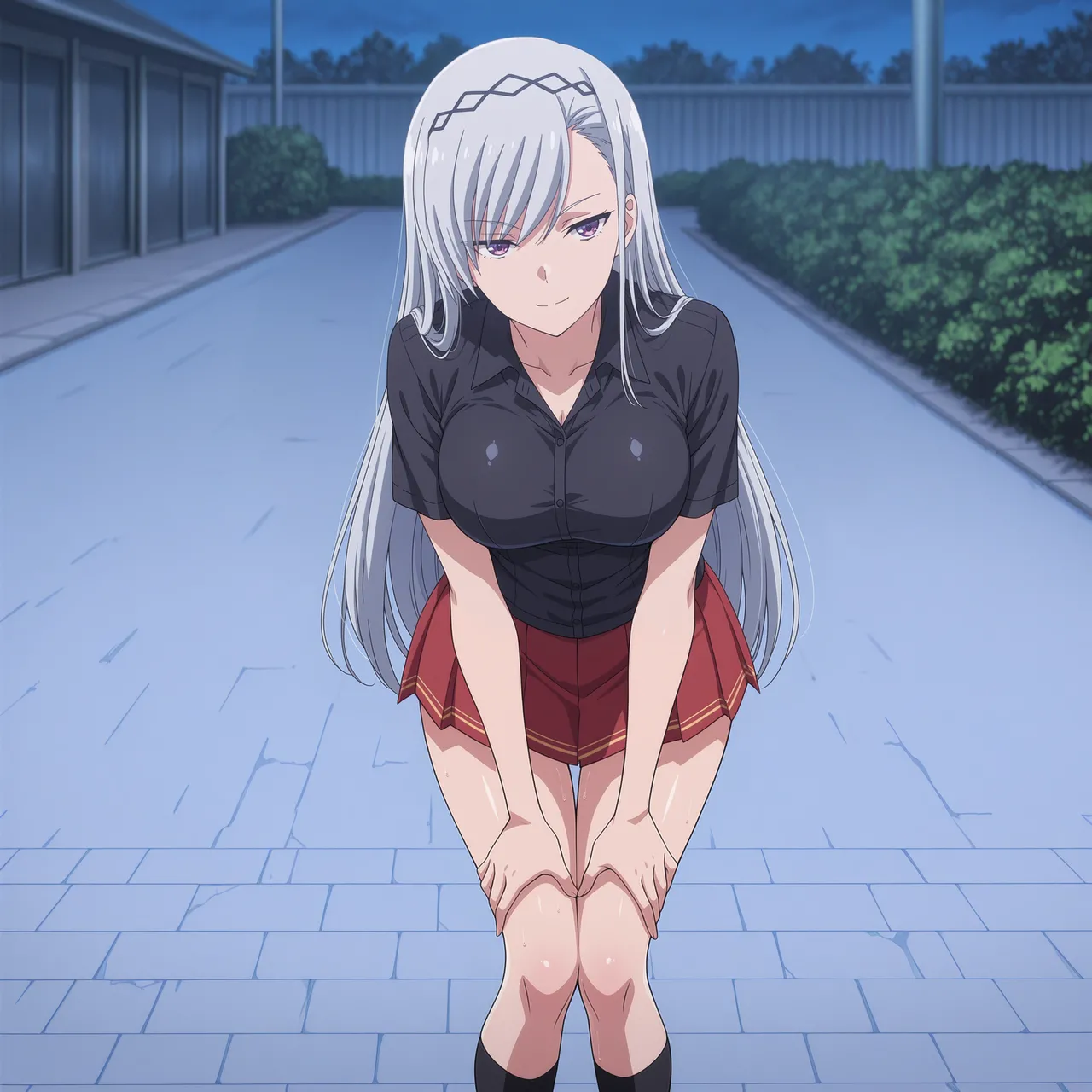 NekoNest Fuuka Kiryuuin Courtyard - Image 2