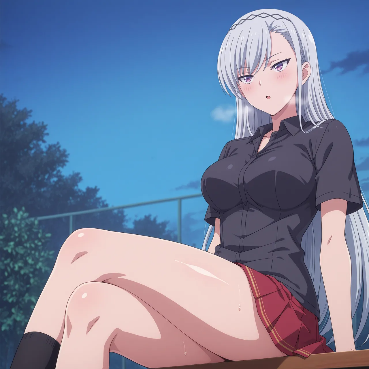 NekoNest Fuuka Kiryuuin Courtyard - Image 8