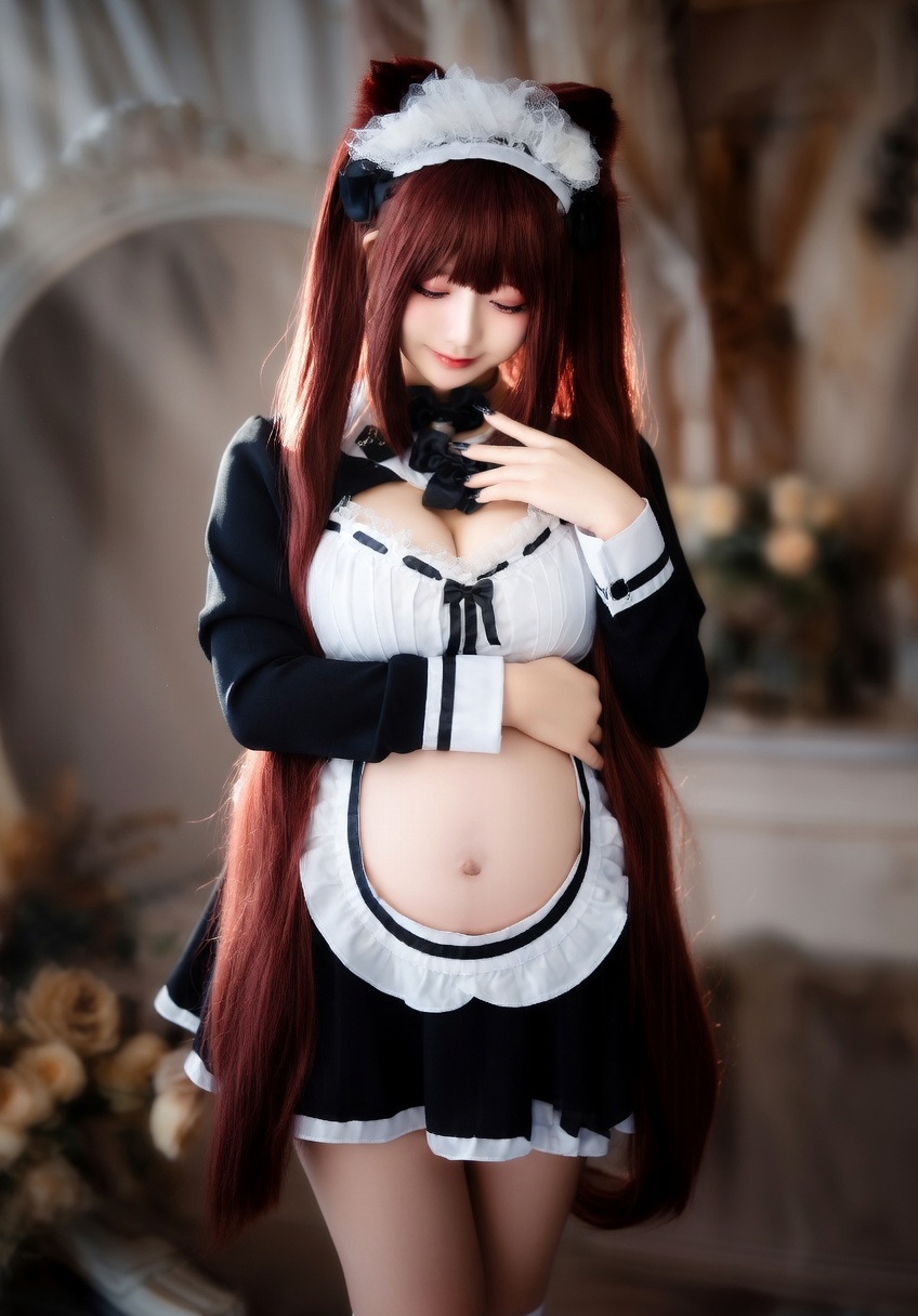 NEKOPARA-chocola-Cosplayer Bondage pregnant - Image 2