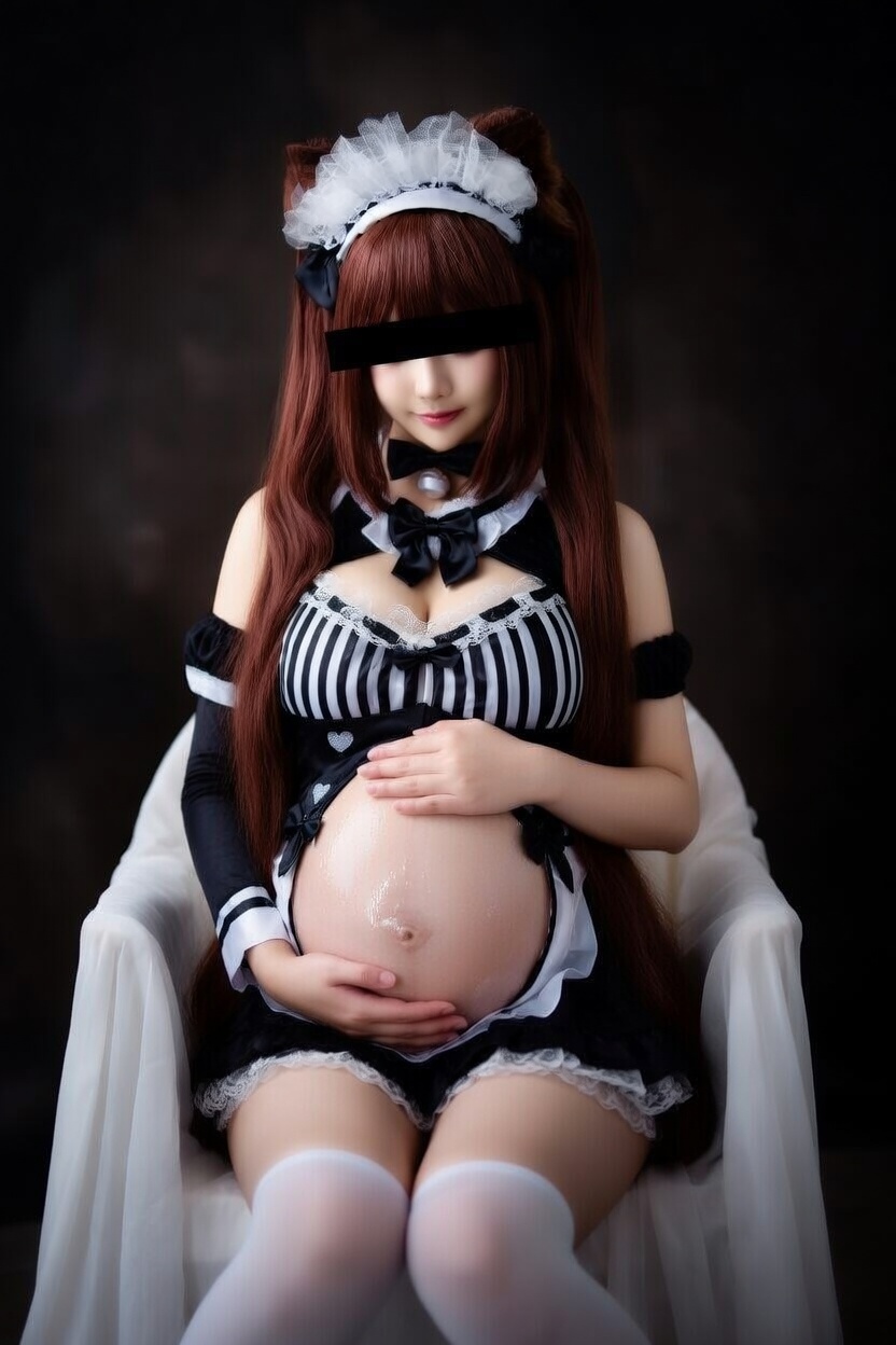 NEKOPARA-chocola-Cosplayer Bondage pregnant - Image 35
