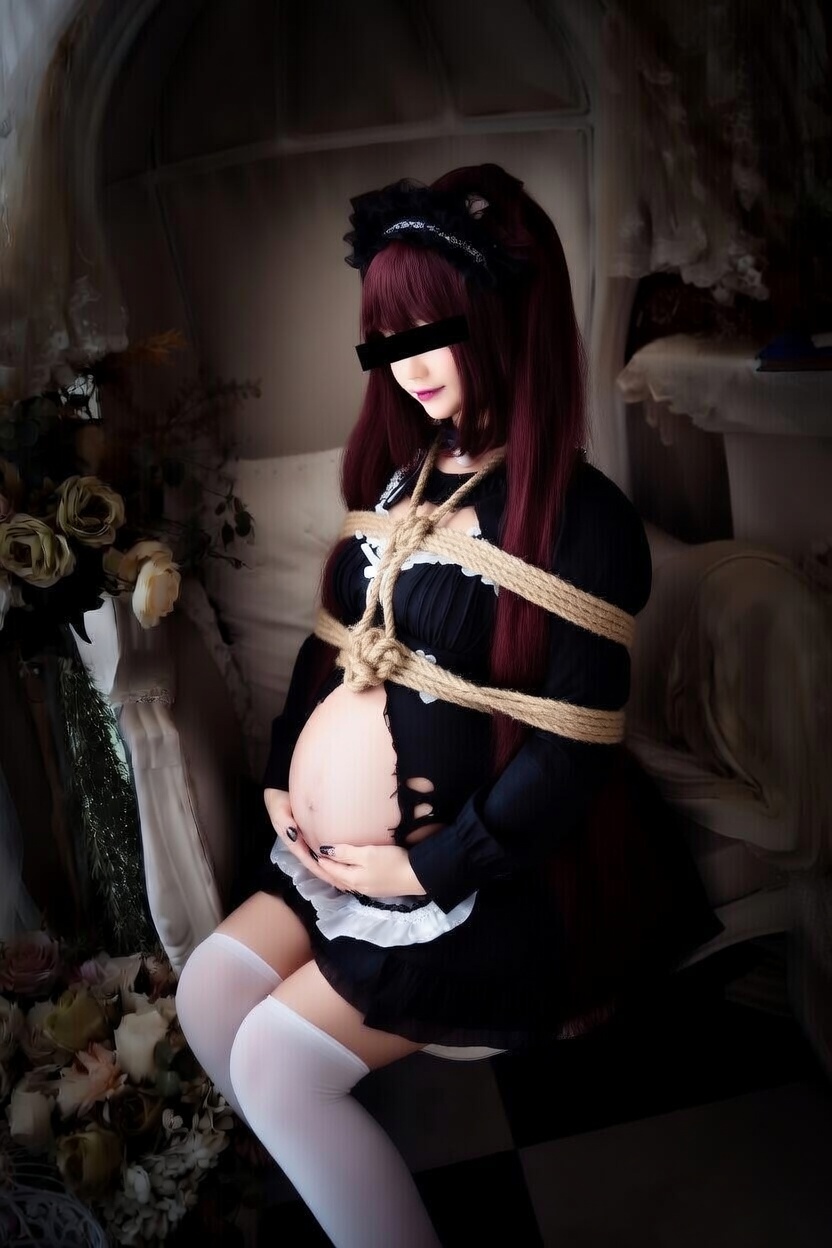 NEKOPARA-chocola-Cosplayer Bondage pregnant - Image 45