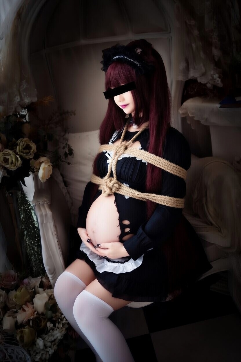 NEKOPARA-chocola-Cosplayer Bondage pregnant - Image 46