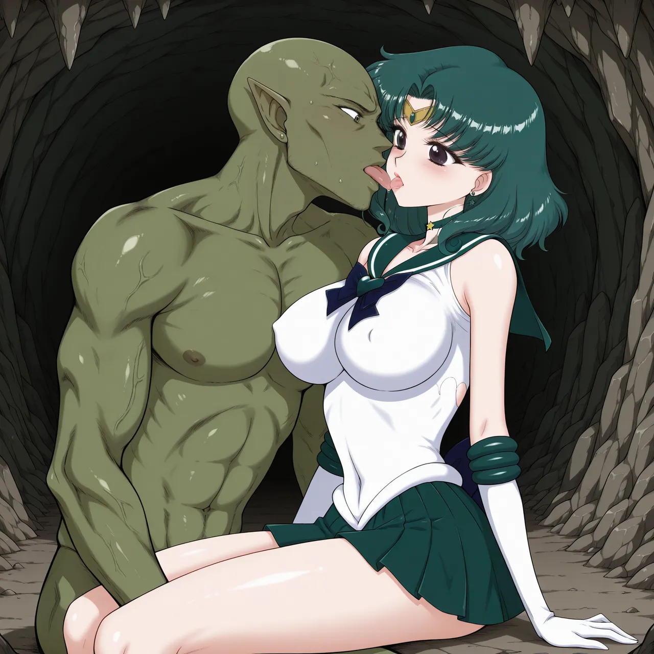 Nekostars Bishoujo Senshis VS Goblins Kuroinu Juu Black Dog Lora generatedOngoing - Image 100