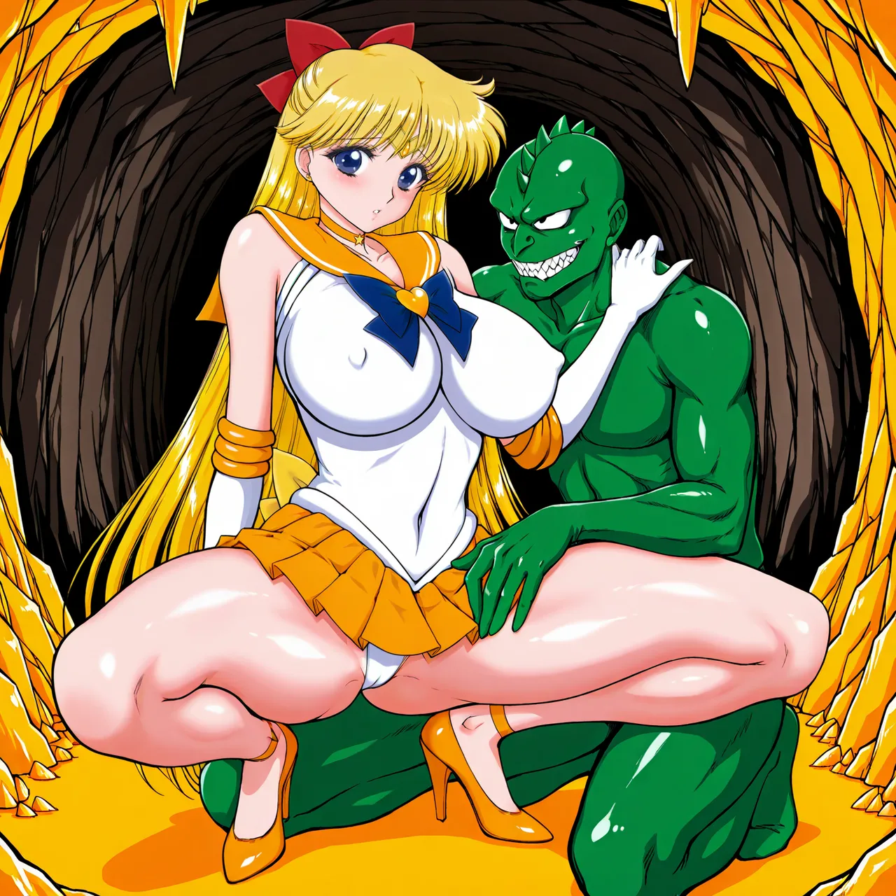 Nekostars Bishoujo Senshis VS Goblins Kuroinu Juu Black Dog Lora generatedOngoing - Image 125