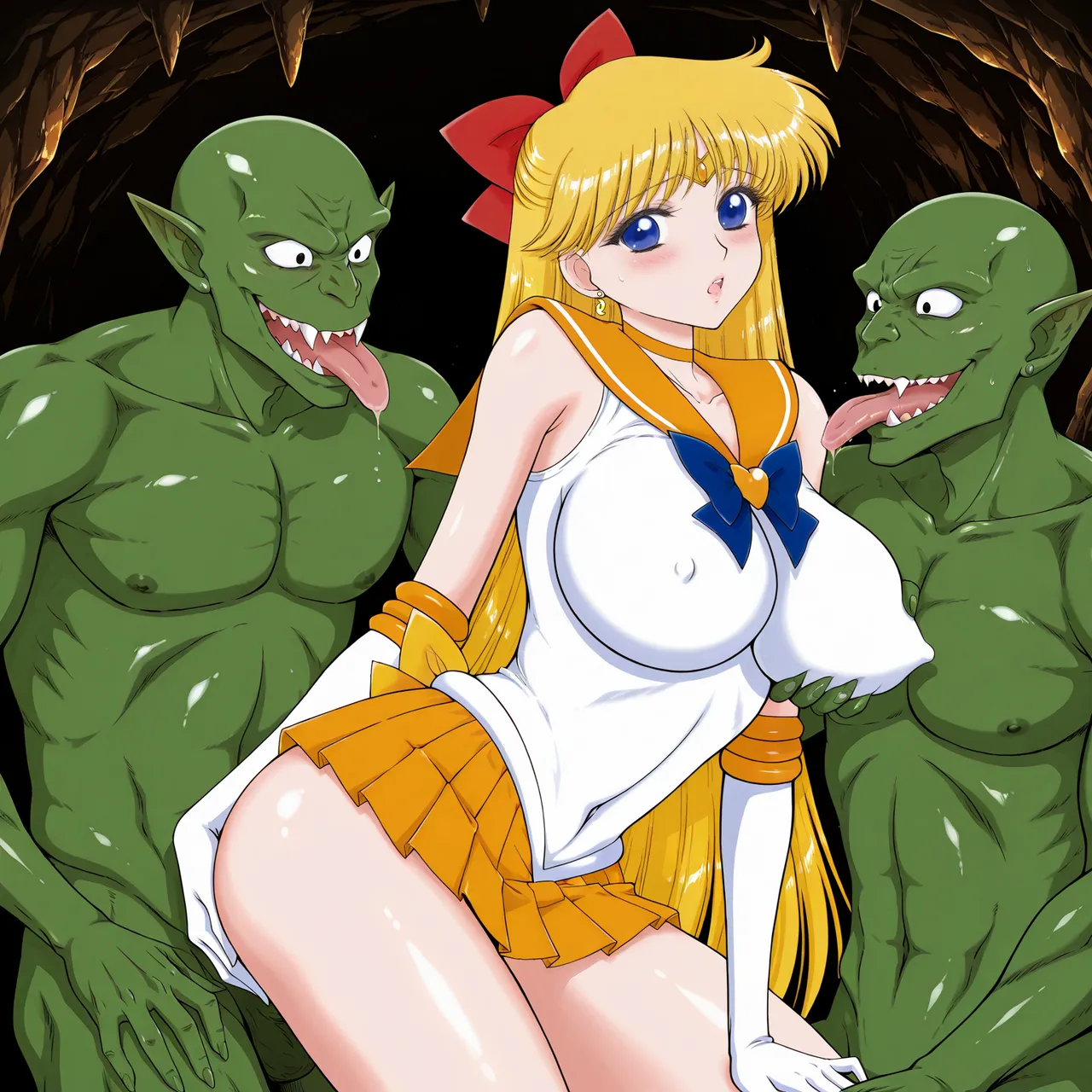 Nekostars Bishoujo Senshis VS Goblins Kuroinu Juu Black Dog Lora generatedOngoing - Image 25