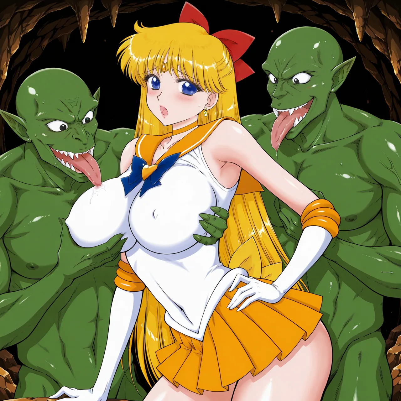 Nekostars Bishoujo Senshis VS Goblins Kuroinu Juu Black Dog Lora generatedOngoing - Image 26