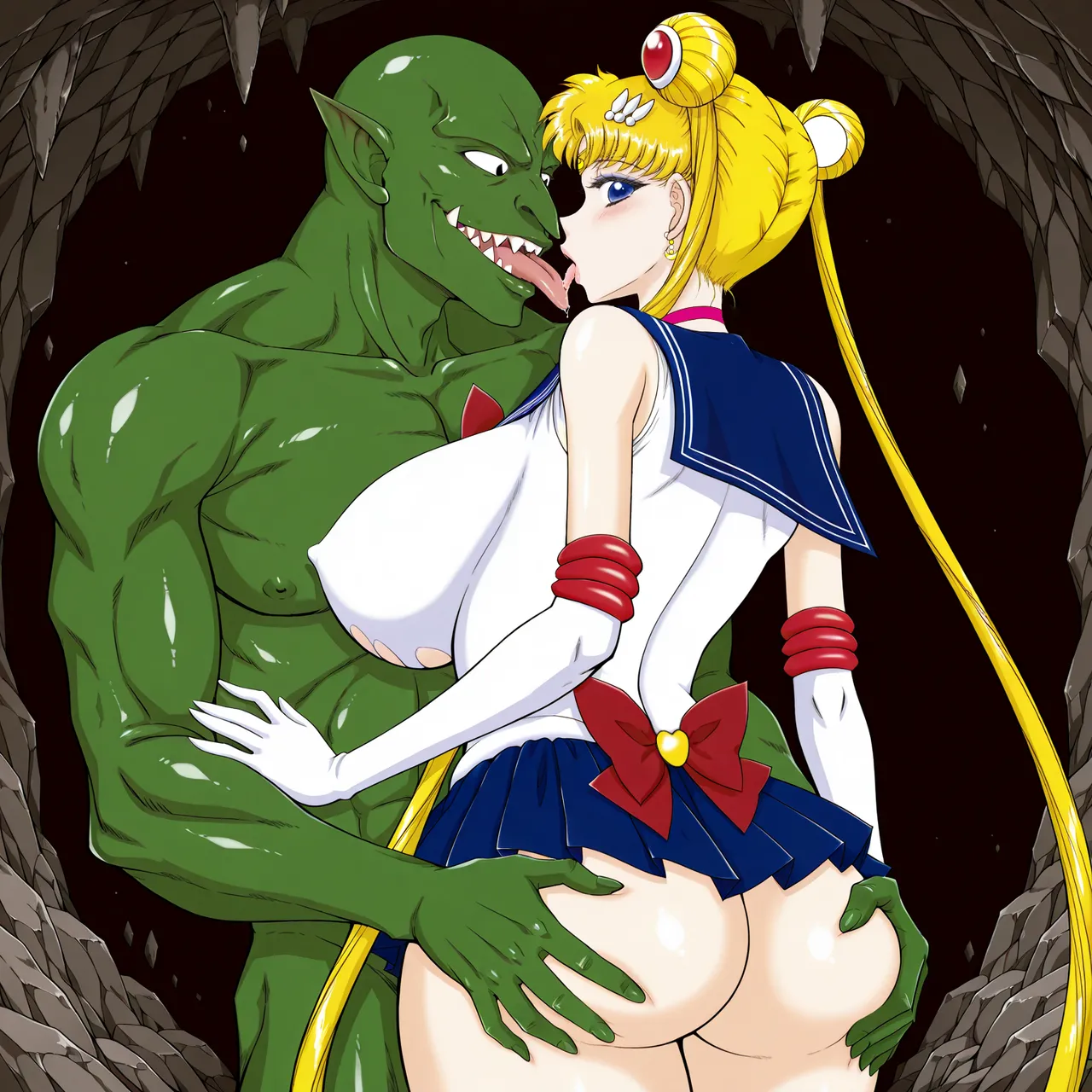 Nekostars Bishoujo Senshis VS Goblins Kuroinu Juu Black Dog Lora generatedOngoing - Image 35