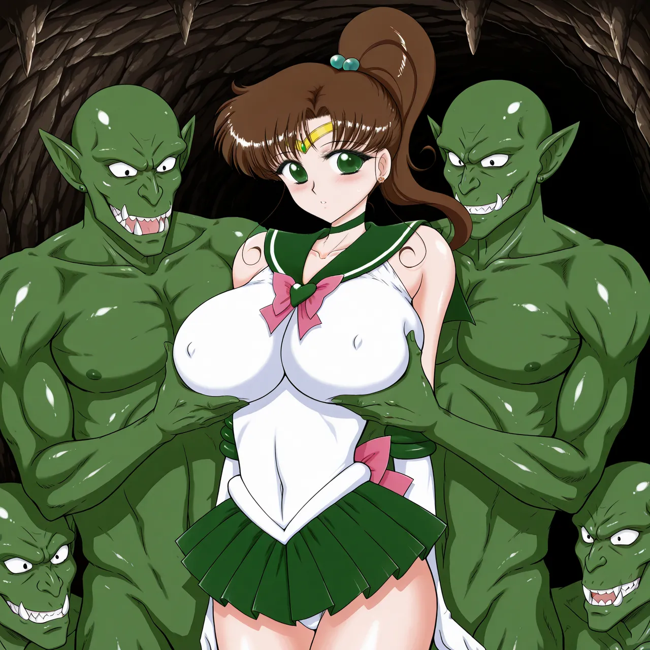 Nekostars Bishoujo Senshis VS Goblins Kuroinu Juu Black Dog Lora generatedOngoing - Image 51
