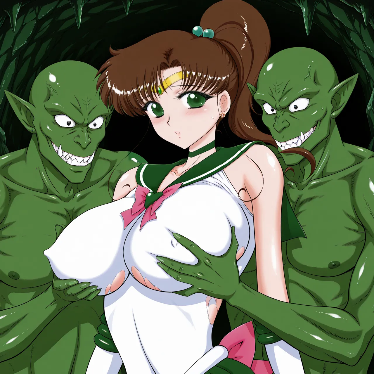 Nekostars Bishoujo Senshis VS Goblins Kuroinu Juu Black Dog Lora generatedOngoing - Image 55