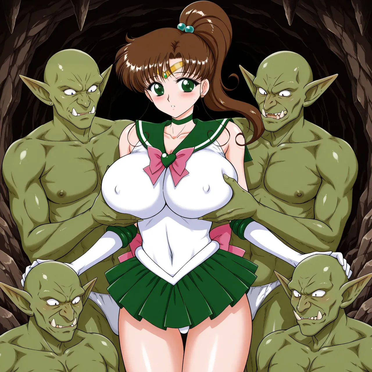 Nekostars Bishoujo Senshis VS Goblins Kuroinu Juu Black Dog Lora generatedOngoing - Image 61