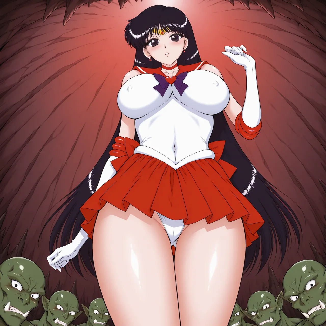 Nekostars Bishoujo Senshis VS Goblins Kuroinu Juu Black Dog Lora generatedOngoing - Image 62