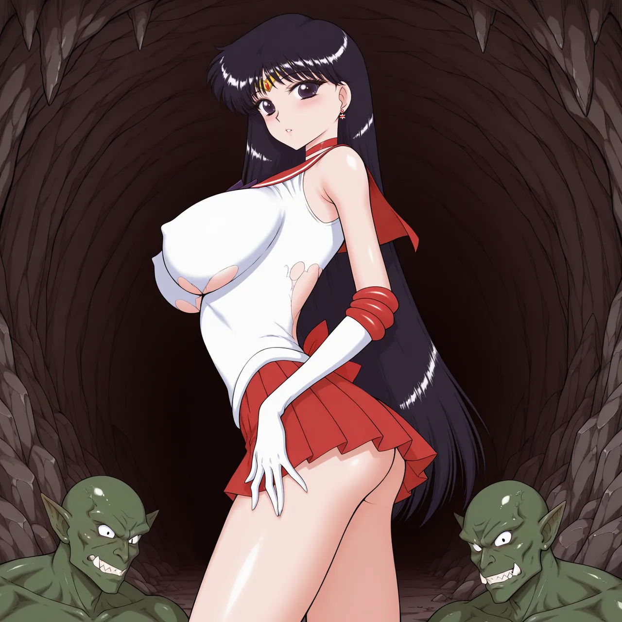 Nekostars Bishoujo Senshis VS Goblins Kuroinu Juu Black Dog Lora generatedOngoing - Image 65