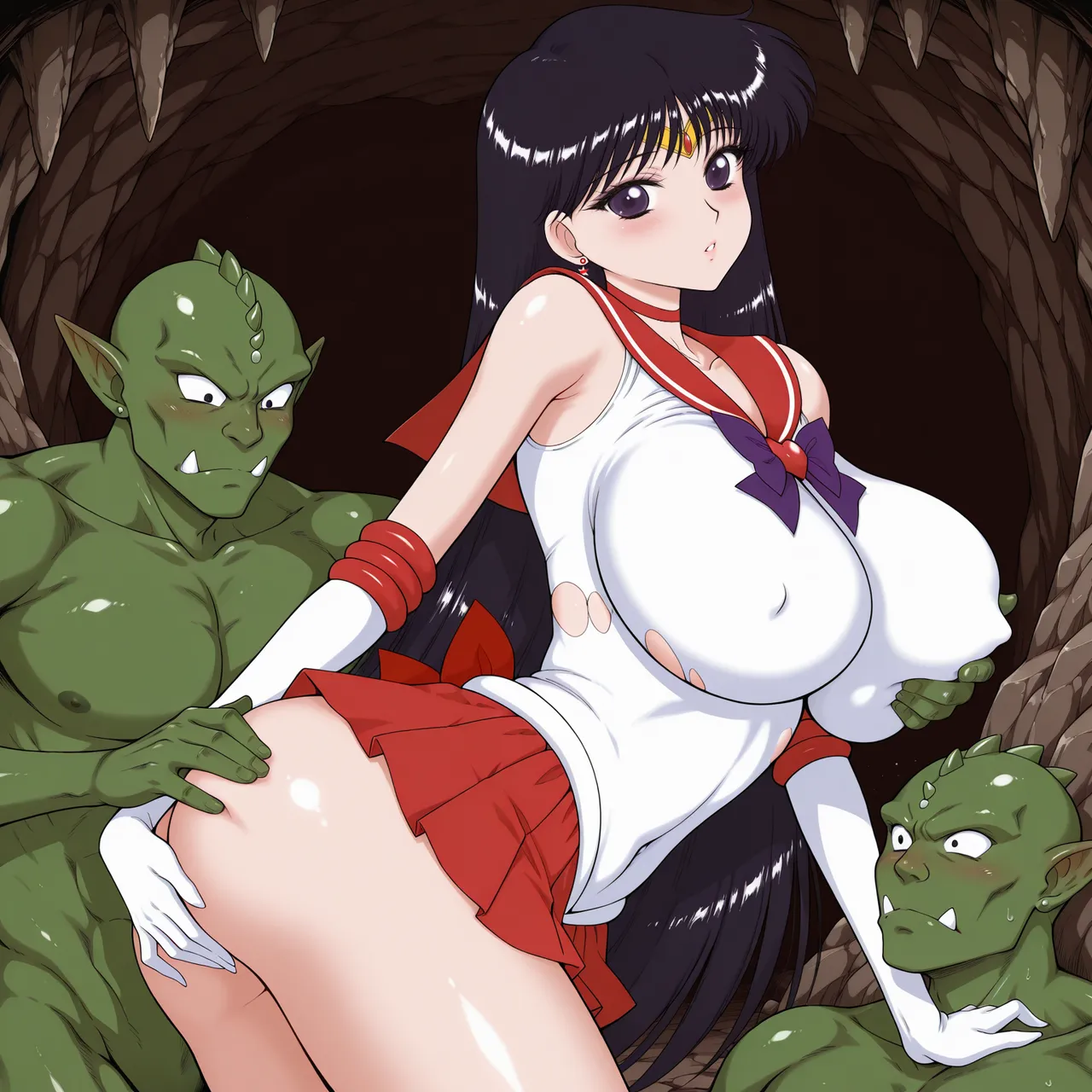 Nekostars Bishoujo Senshis VS Goblins Kuroinu Juu Black Dog Lora generatedOngoing - Image 73