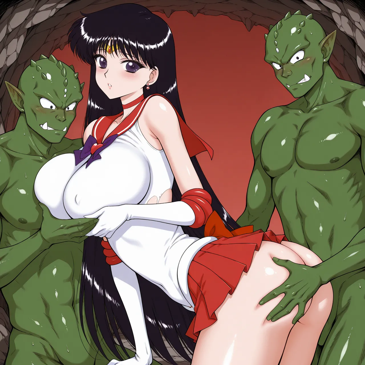 Nekostars Bishoujo Senshis VS Goblins Kuroinu Juu Black Dog Lora generatedOngoing - Image 77