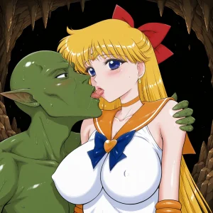 Nekostars Bishoujo Senshis VS Goblins Kuroinu Juu Black Dog Lora generatedOngoing - Page 17