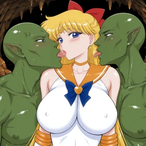 Nekostars Bishoujo Senshis VS Goblins Kuroinu Juu Black Dog Lora generatedOngoing - Page 19