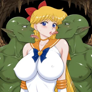 Nekostars Bishoujo Senshis VS Goblins Kuroinu Juu Black Dog Lora generatedOngoing - Page 23